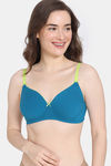 Zivame Beautiful Basics Padded Non Wired 3/4th Coverage Backless Bra - Exotic Plume — thumbnail 3